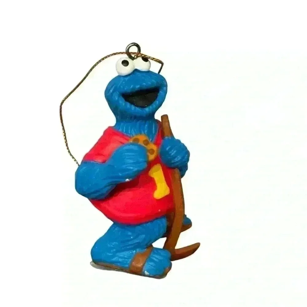 Sesame Street Big Bird & Cookie Monster Ornaments